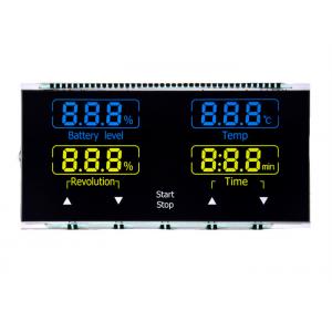 China Custom Digit Touch 7 Segment VA LCD Display For Heating System supplier