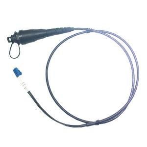 Outdoor Harsh Environment Fiber Patch Cord , LCD Sm Fiber Optic Cable For Remote