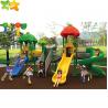 Safe And Durable Plastic Playground Equipment Outdoor Kids Backyard Slide