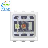 China 3030 5050 RGB SMD LED Chip 3 In 1 Dimmable LED Chip 0.2W on sale