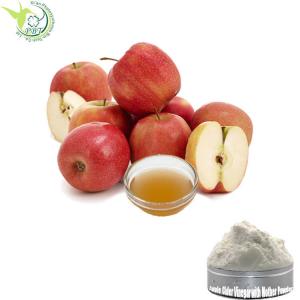 Twice Fermented Water Soluble Herbal Extracts 5% Unfilitered Apple Cider Vinegar Powder With Mother