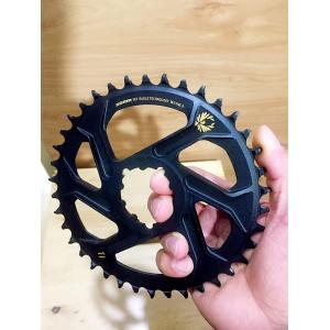 China Aluminum CNC Machining Parts 32T 34T 36T 38T Bike Single Chainring for 9 10 11 Speed wholesale