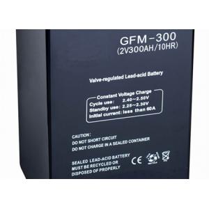 China Long Life GFM300 M8 Valve Regulated Lead Acid Battery 2V 300ah For Solar System supplier
