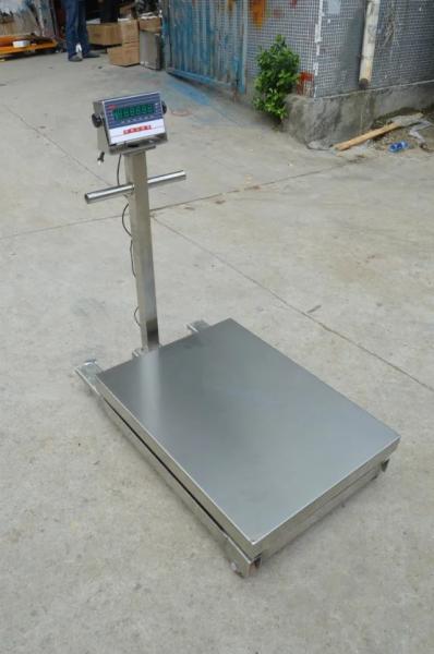 200kg 300kg Movable Platform Weighing Scale With ZEMIC Load Cell Customized Weighing