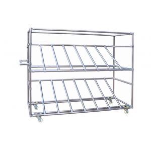 Modular System Stainless Steel Pipe Rack Chrome Plated Connectors