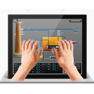 China 18.5 pouces Embedded Panel PC en acier inoxydable avec écran tactile capacitif OEM ODM supplier