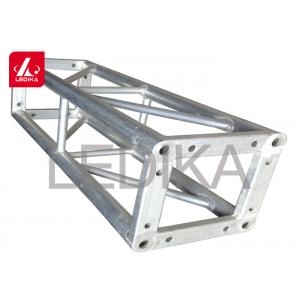 China Top Quality Indoor Screw Bolt Aluminum Square Truss System with Stand Lighting supplier