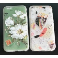 PC Embossed Custom Cell Phone Cases Free Sample PC Material For 4.7 Inch Phone