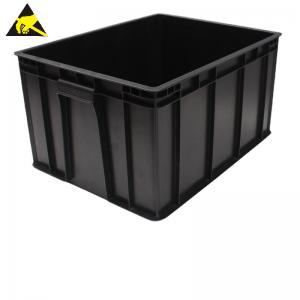 China Conductive Antistatic Dissipative Smt Smd Reel Plastic Packaging Component Esd Box Anti Static Boxes For Electronics supplier