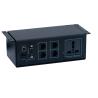 CE vga audio rj45 electrical computer table power socket plug box
