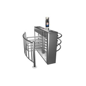 China Face Recognition 40cm Arm 40W Waist Height Turnstile supplier
