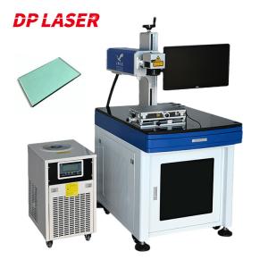 China 5W 7W 10W 18W 35W 532nm Green Laser Fiber Marking Machine Crystal Glass Wafer Engraving Cutting supplier