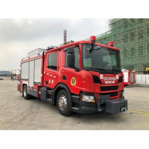 JY100 Emergency 3.3M Fire Rescue Ladder Truck Scania P320 4×2 Fire Department Utility Truck