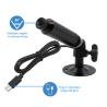 Cámara tipo bala USB-C de 1MP para Windows, Mac, Linux y Android