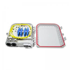 China FTTH-004 Fiber Optic Termination Box / Indoor ABS Plastic FTTH Box supplier