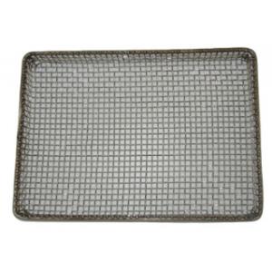 Flanged Screen Stainless Steel Braided Wire Mesh Frame 304 314 310s