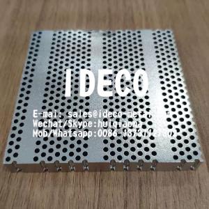 China Drilled Perforation, Micro-Hole Drilled Perforated Screen, Drilled Plates with Conical Holes, Premium Perforation wholesale