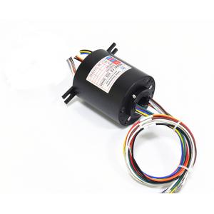 China Hollow Shaft Slip Ring Using The Best Advanced Fiber Brush Technology And Precious Metals supplier