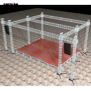 Exhibition Booth Aluminium Lighting Truss Display With Good Load Capacity Hanging Lights