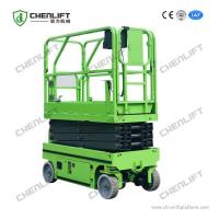 China Working Height Max 12m Electric Self Propelled Vertical Lift Platform of 320kg Loading Capacity on sale