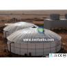 140,000 Gallon Potable Glass Lined Water Storage Tanks with 0.25 mm ~ 0.40 mm