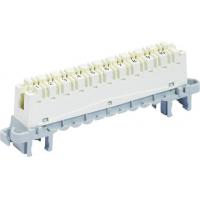 China High Band Strip CAT5E Krone Module 10 Pair Terminal Block Back / Profile Mount YH6468506100 on sale