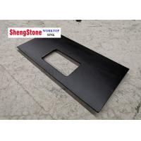 China Biology Lab Furniture Black Epoxy Resin Worktop Countertops For Harsh Laboratory on sale