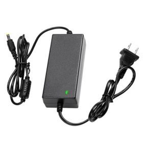 China Black Desktop AC DC Power Adapter With 100mvpp Ripple Noise , 85% Efficiency wholesale