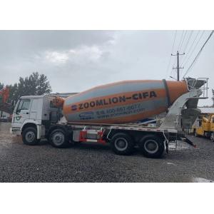 China 15m3 Second Hand Concrete Mixer Trucks , Ready Mix Concrete Truck SINOTRUCK 8x4 Chassis supplier
