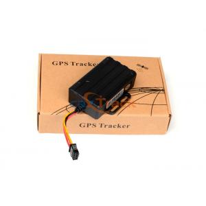 China Black Mini Waterproof GPS Tracker , Motorcycle GPS Tracking Device supplier