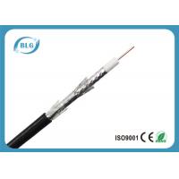 China Tri Shield Digital Flexible Coaxial Cable For TV Foam Polyethylene Insulation on sale