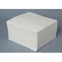 China Dust Free Clean Room Wipes / Disposable Microfiber With Wipes Laser Sealed Cut Edge on sale