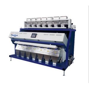 China 7 chutes multi-function color sorting machine, Cereal color sorter, Pure RGB color sorting machine supplier