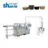 Ripple Double Wall Disposable Paper Products Machine , Paper Sleeve Making