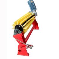 China Moteriazed Rotary Brush Belt Cleaner Scraper Nylon Brush For Mining on sale