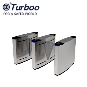 China Retractable Biometric Flap Access Control Turnstile Gate Malfunction Self - Detection supplier