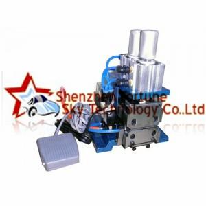 China LL-3F Pneumatic Double Blades Wire Stripping Machine For Multicore Cable AWG18-AWG32 supplier