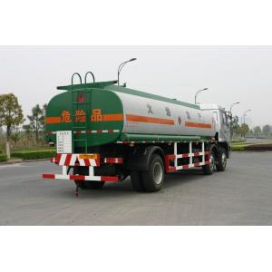 China Chassi 6x2 de Jinggong para o petróleo do transporte, caminhão de entrega 21cbm do combustível do aço carbono do óleo diesel 220HP wholesale