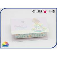 China 1200gsm Cardboard Tea Gift Box Hinged Lid Gift Box With CMYK Printing on sale