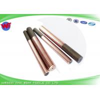 China M8 Tungsten Copper EDM Drill Electrodes , Rod Shape Copper Electrode For EDM on sale