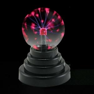 Crystal 2.95in Magic Plasma Ball Lamp Bedroom Battery Powered