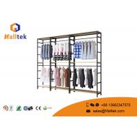 China Customized Clothing Garment Rack Commercial Grade Retail Store Garment Racks on sale