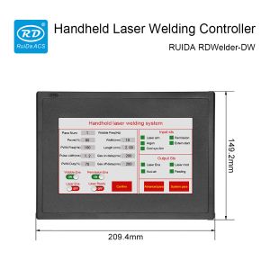 China RUIDA Dual Station Laser Welding Controller Handheld Laser Welder Controller wholesale