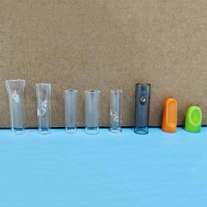 China Customized Cross Shaped Glass Smoking Tips 8MM Filter Tips supplier