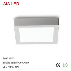 China AC85V-265V Surface mounted white 18W LED panel light/D design supplier