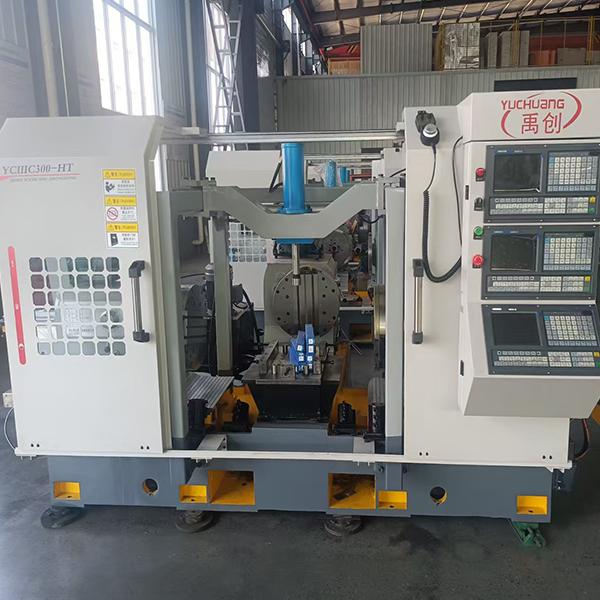 CNC Three-Headed Lathe For Valves Processing