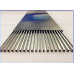Heater Welding Aluminum Tubing , High Frequency Welded Aluminum Rectangular Tubing