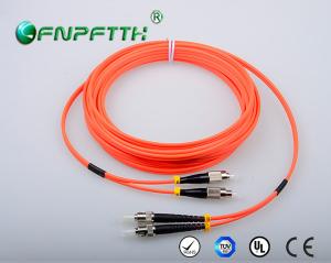 China FC-ST MM Duplex Fiber Optic Patch Cords Multi mode 2.0mm 3.0mm Diameter wholesale