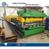 18 Stands Color Coated Steel Step Roof Panel Roll Forming Machine For Building