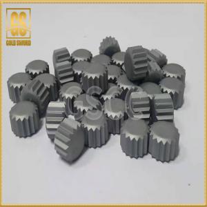 China YG6X Tooth Column Cemented Carbide Wear Parts,Carbide cylindrical teeth, used in oilfield drilling centralizers。 supplier